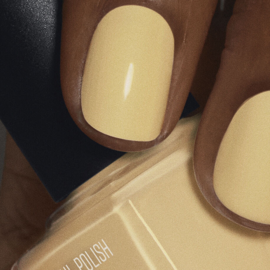 Nail Polish Pastel Yellow