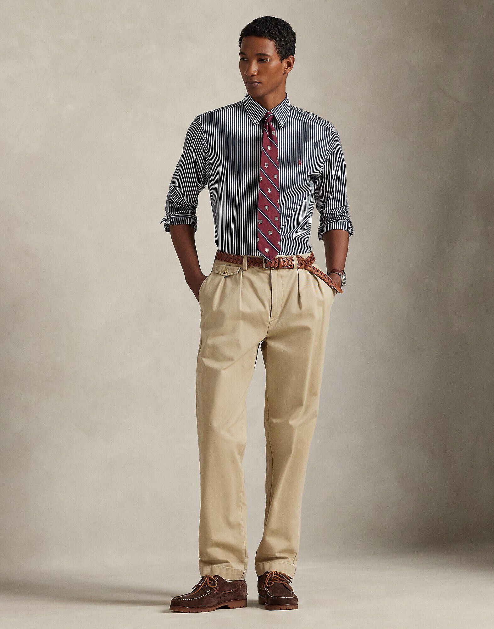 Slim Fit Stretch Poplin Shirt