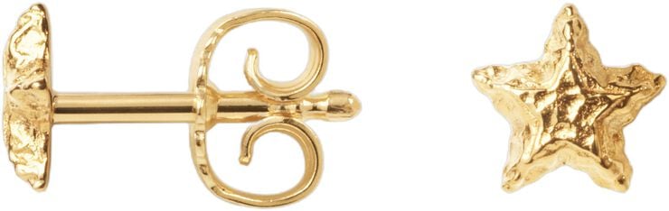 Sparkly Star Stud Earrings