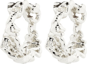 TRUST earrings silver-plated