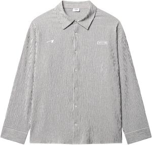 ARKK Logo Seersucker Shirt Vintage Green