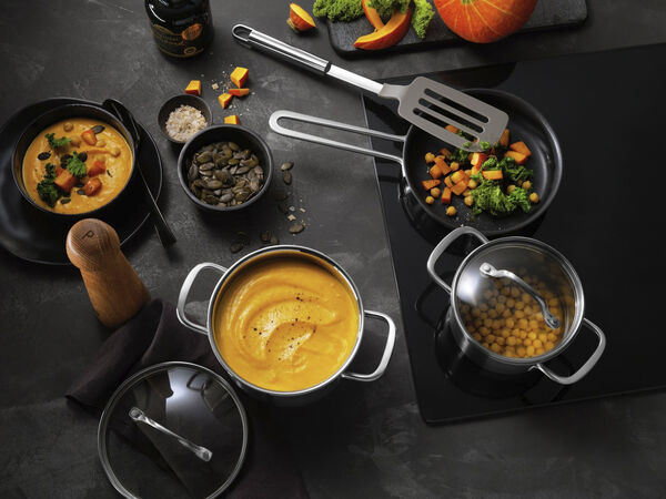 Pico Kst. &stek set 4 Rund 18/10