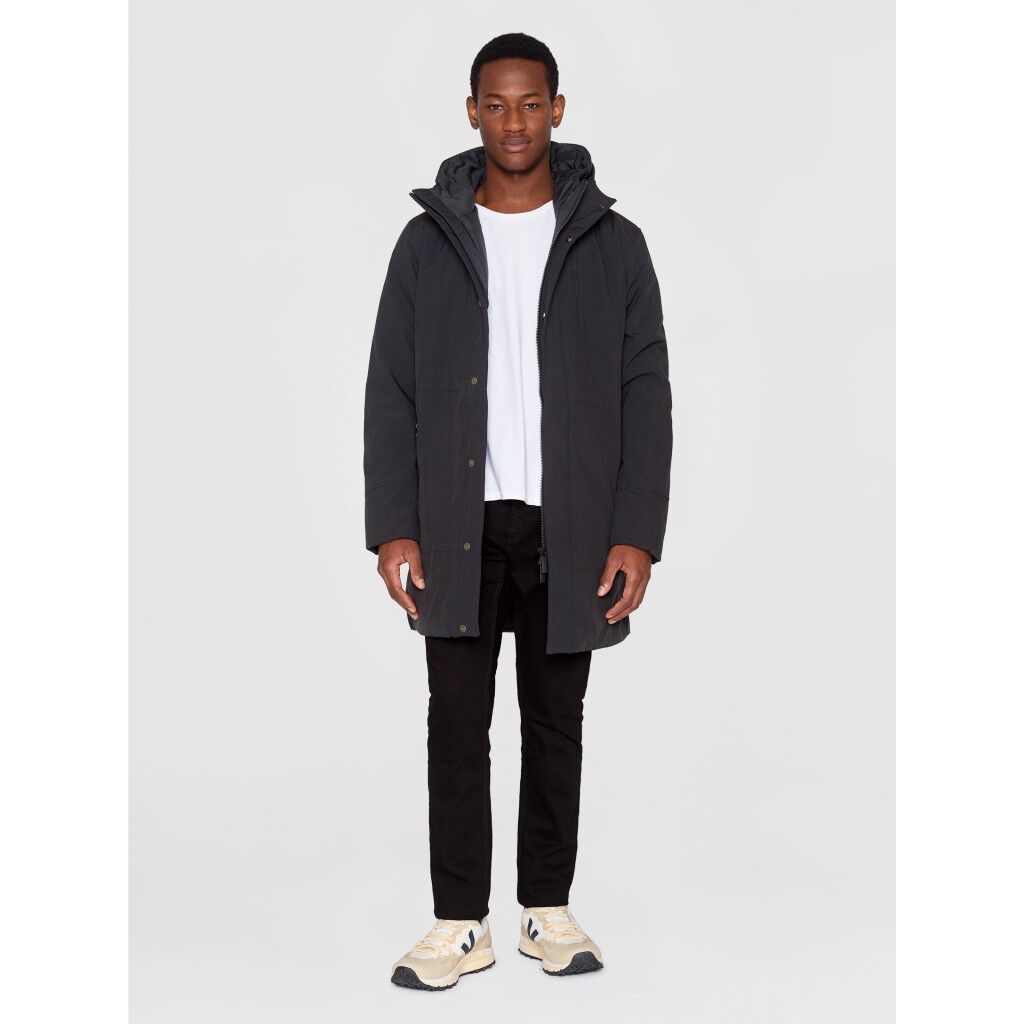 Long soft shell jacket CLIMATE SHELL - GRS/Vegan