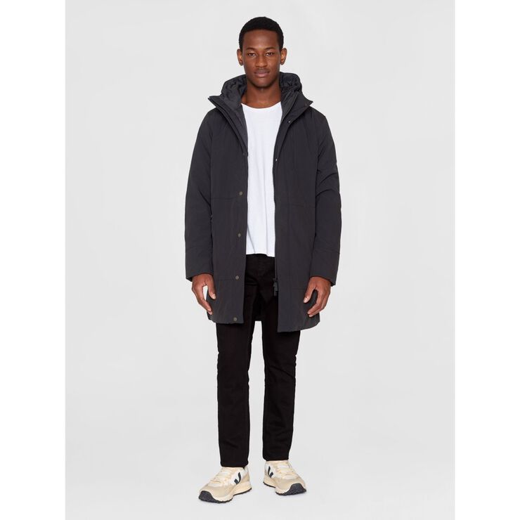 Long soft shell jacket CLIMATE SHELL - GRS/Vegan