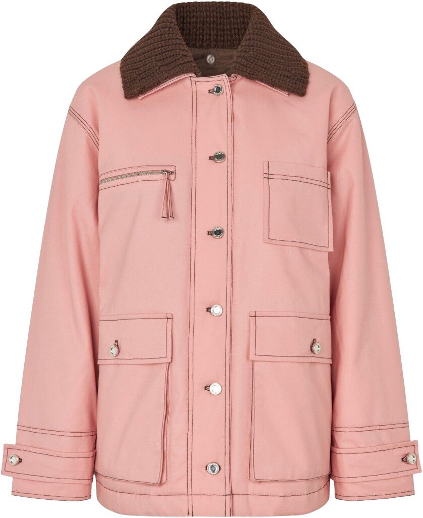2559 Coated Cotton Canvas, Workwear Boxy Jacket