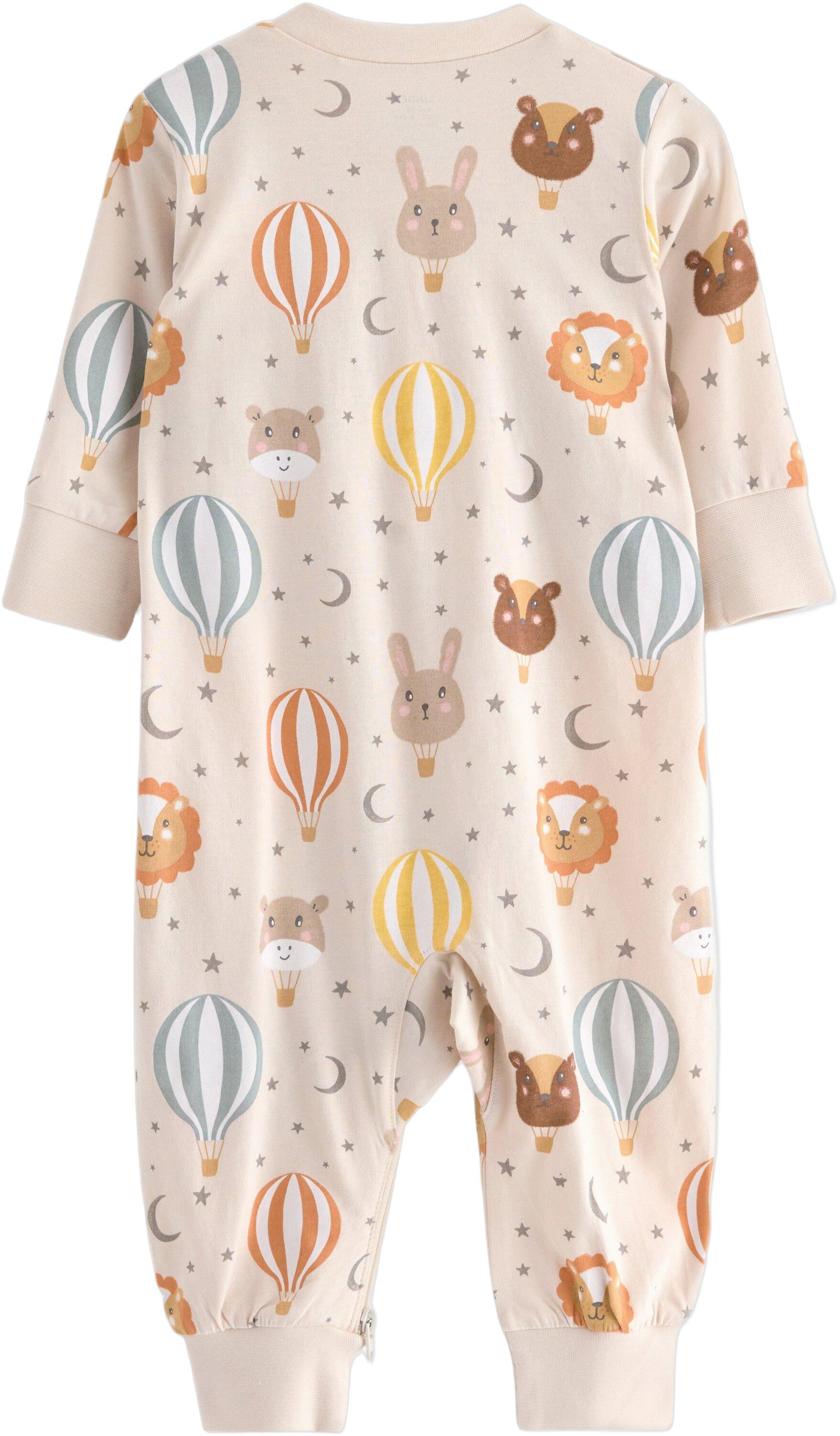 Soft pyjamas in cotton with long sl