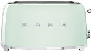 Smeg TSF02PGEU br&oslash;drister til fire skiver pastelgr&oslash;n