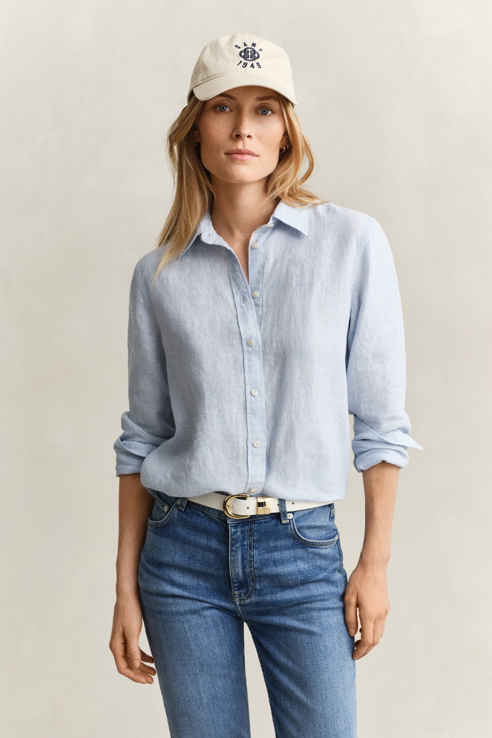 REG LINEN LS SHIRT