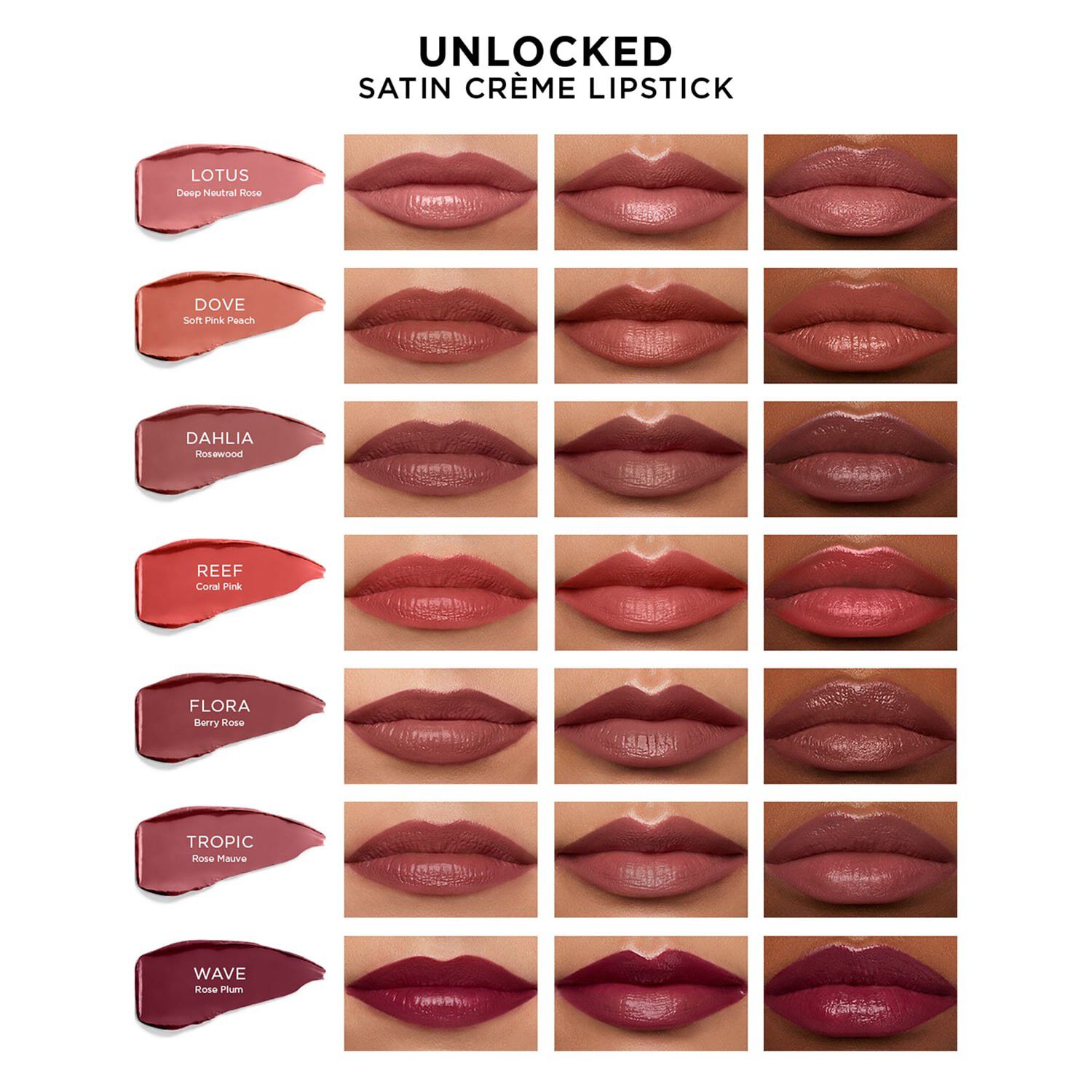 Unlocked Satin Cr&egrave;me - Lipstick