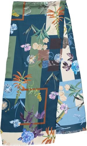 FLORAL GEO Scarf