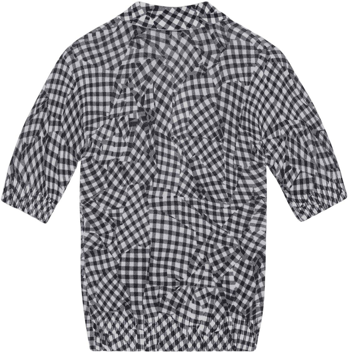 Sheer Cotton Printed Polo