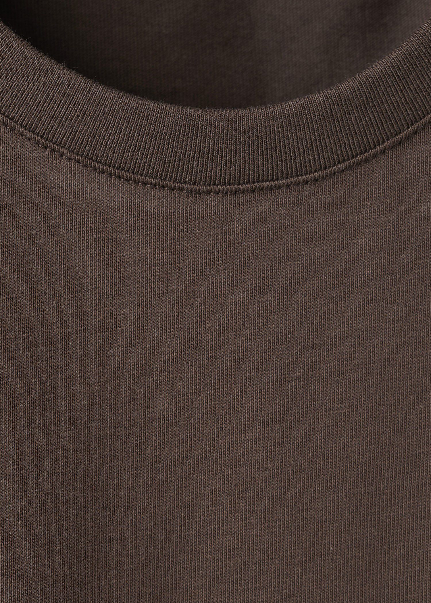 Printed cotton-blend t-shirt