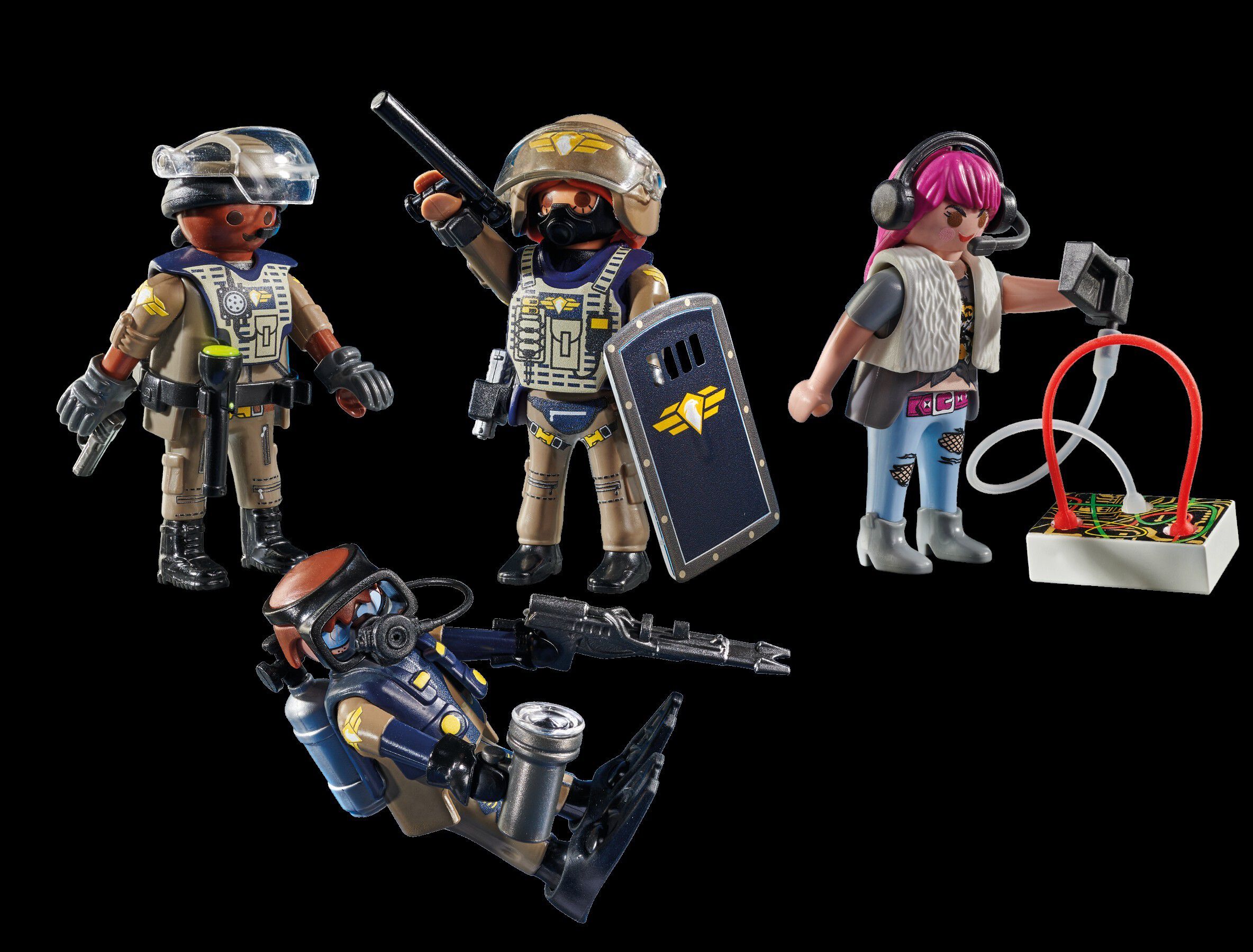 Playmobil Tactical Unit Figure set