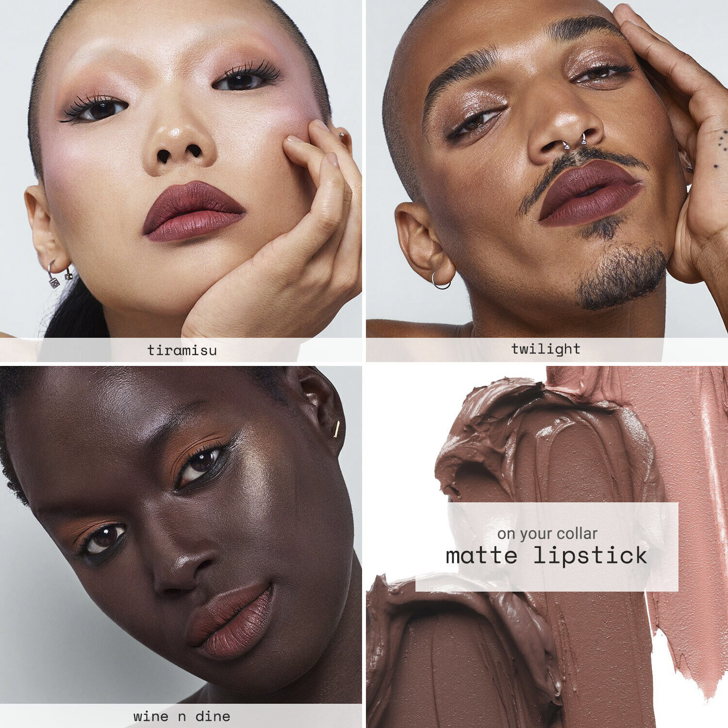 On your collar - Matte lipstick