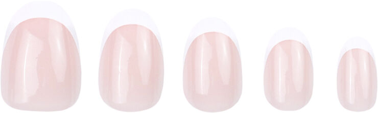 Classic French Almond - Reusable Instant Press-on Manicure