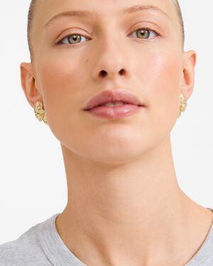 SOLARI earrings gold-plated