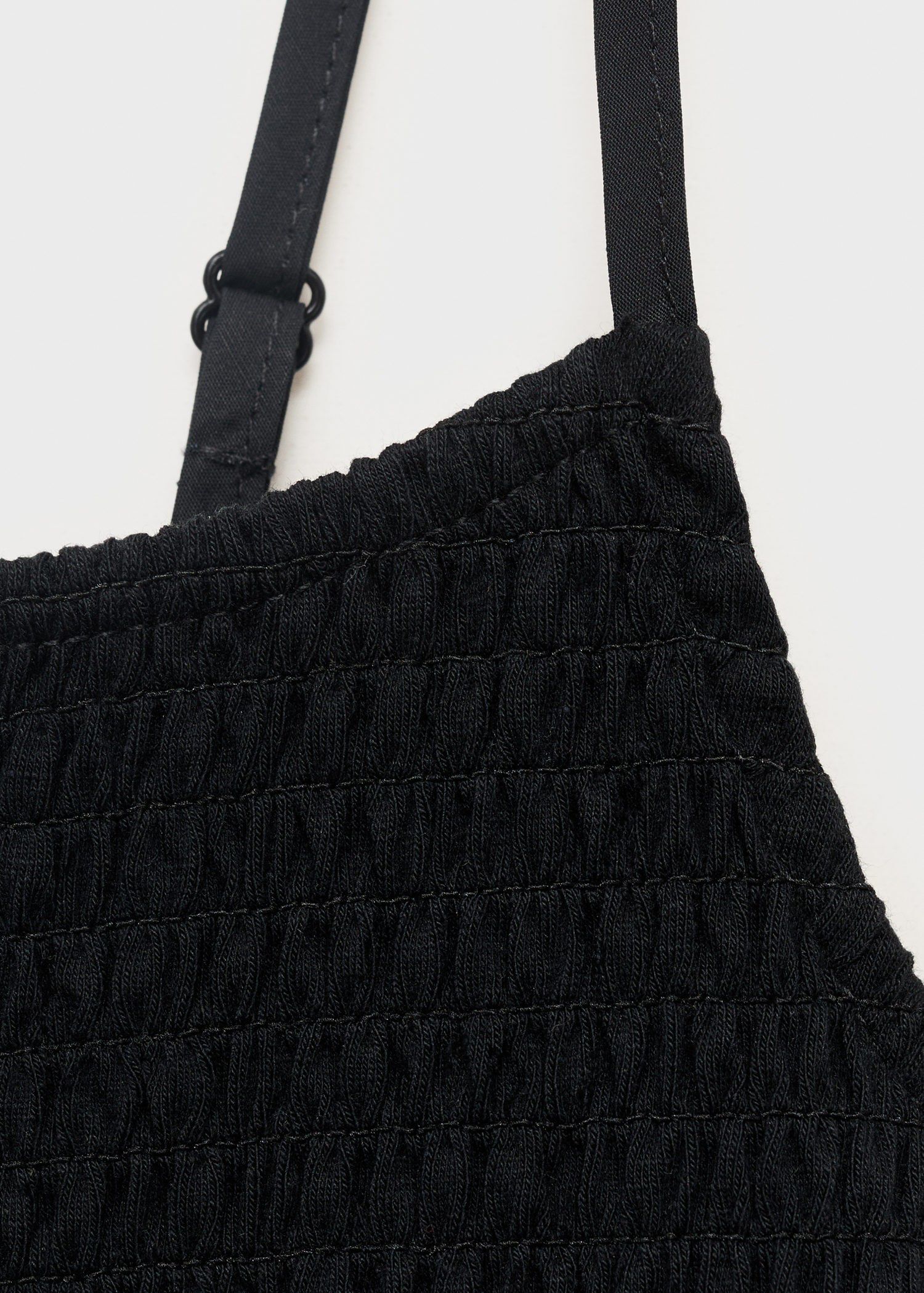 Combined gathered dress