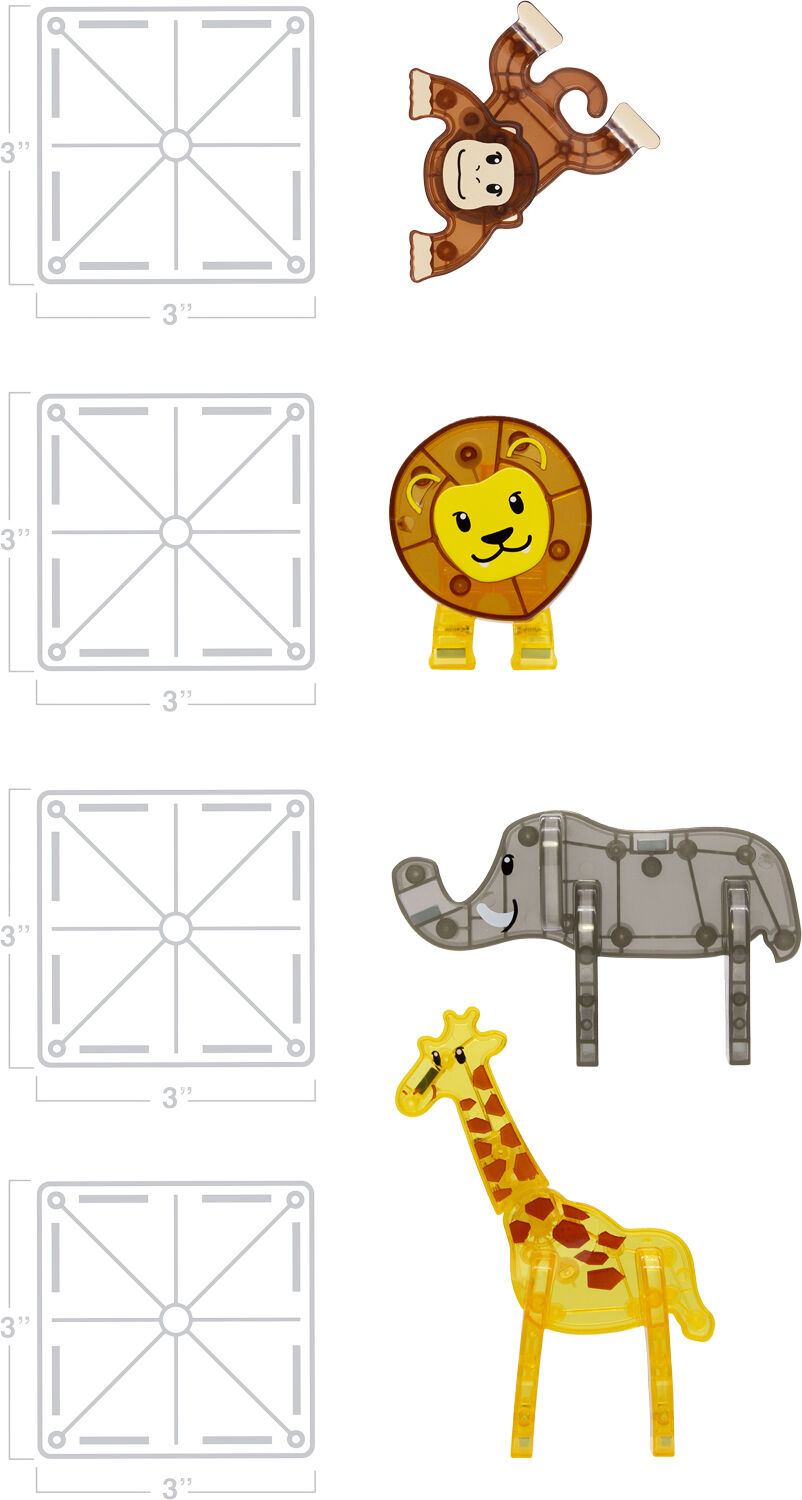 Magna-Tiles Safari. , 25 pcs