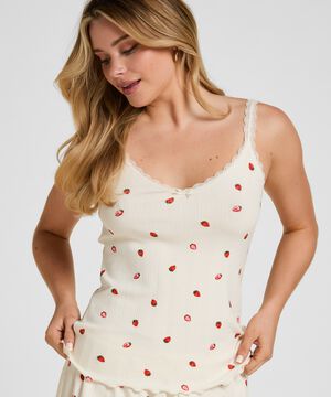 Pyjama Singlet Pointelle