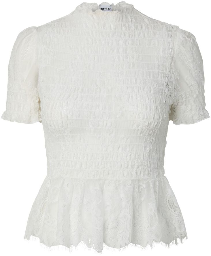 PCJILLY SS LACE TOP JRS D2D