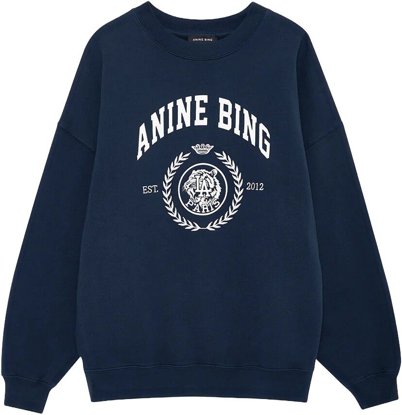 MILES SWEATSHIRT COLLEGIATE - DARK NAVY