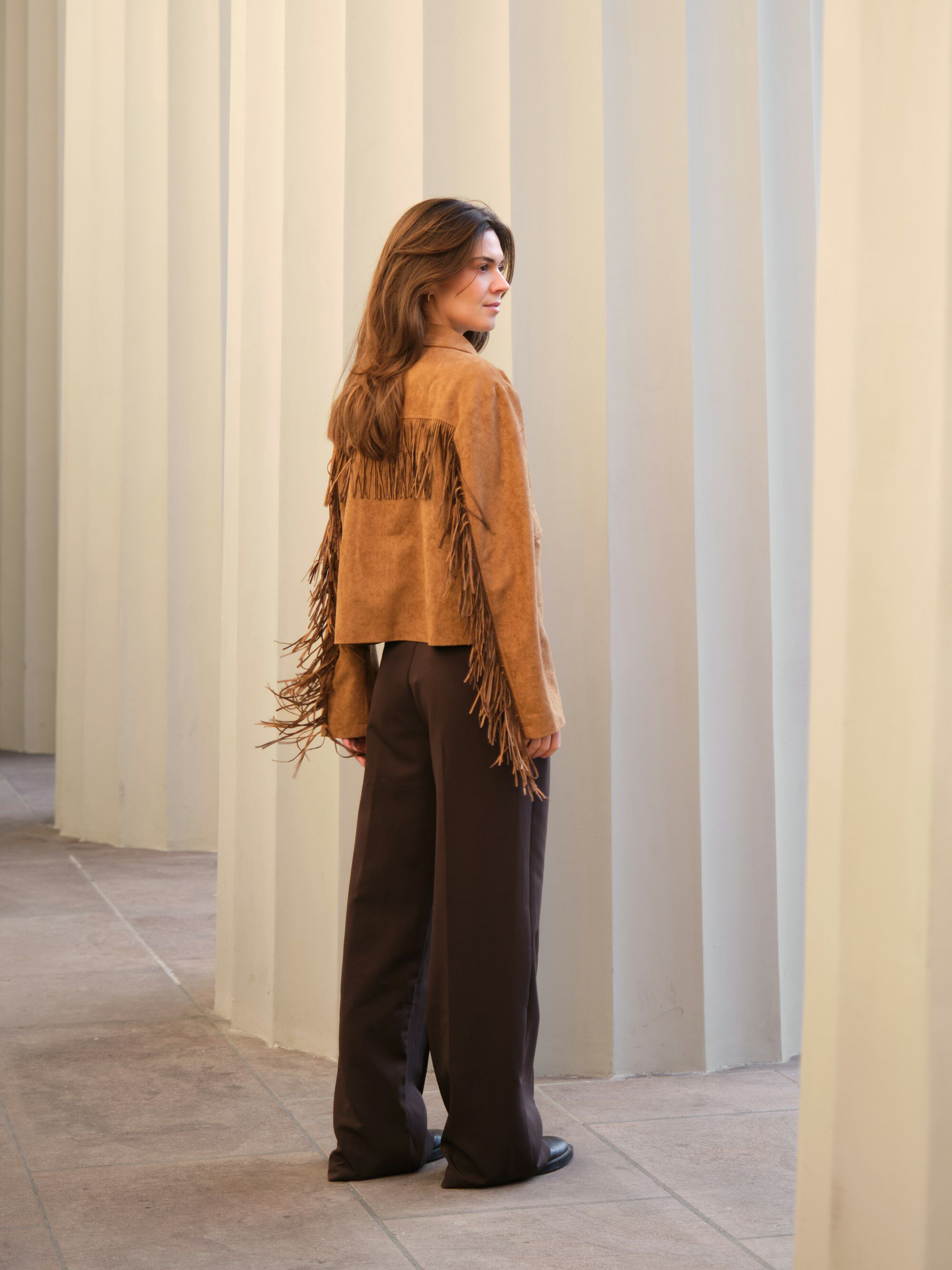 Lauron Faux Suede Jacket