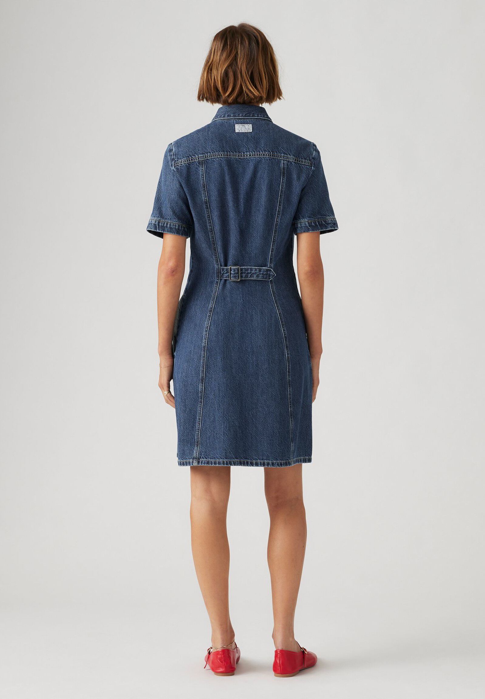 RINOA DENIM SS DRESS SLEDGE SI