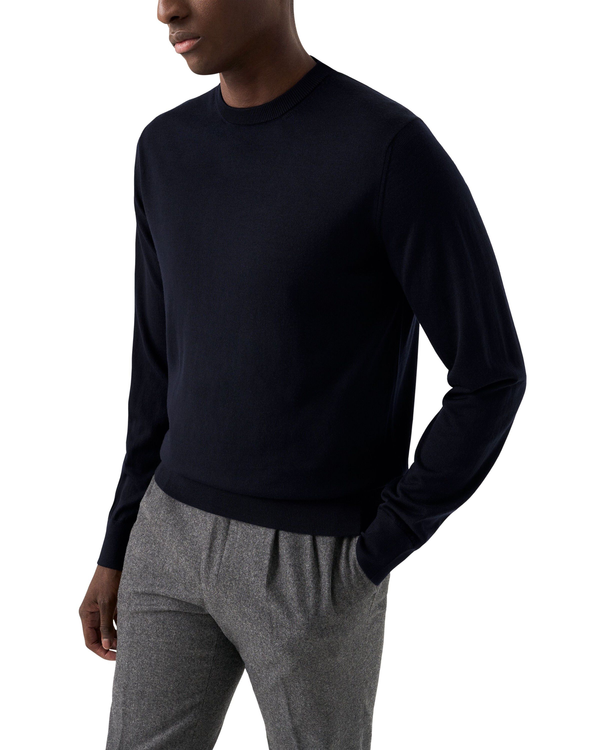 Merino Knit Crew Neck