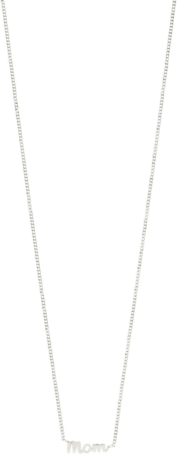 MOM recycled necklace silver-plated