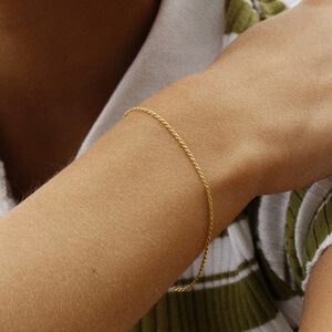 Small Twisted Sparkly Bracelet