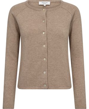 RWLaica Cashmere LS O-neck Raglan Cardigan