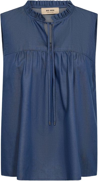 MMSolandra SL Denim Blouse