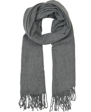 JACSOLID WOVEN SCARF NOOS