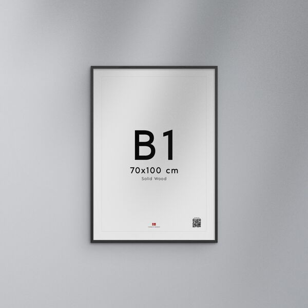 Poster&Frame - Oak black 70x100cm