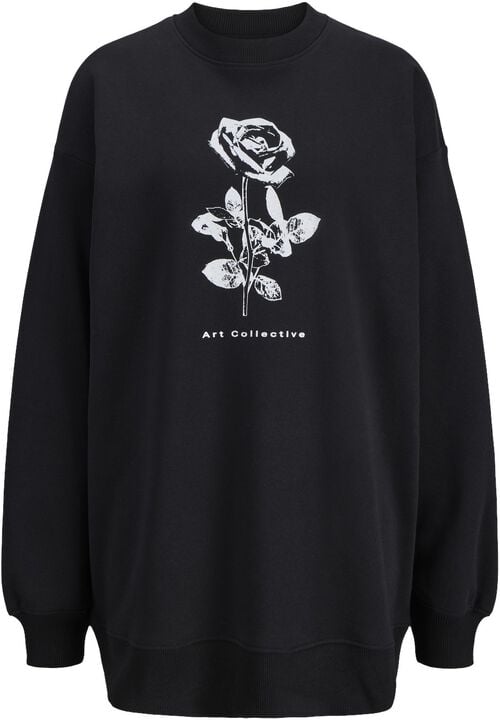 JXSANDRA LOOSE LS LONG CREW SWEAT C