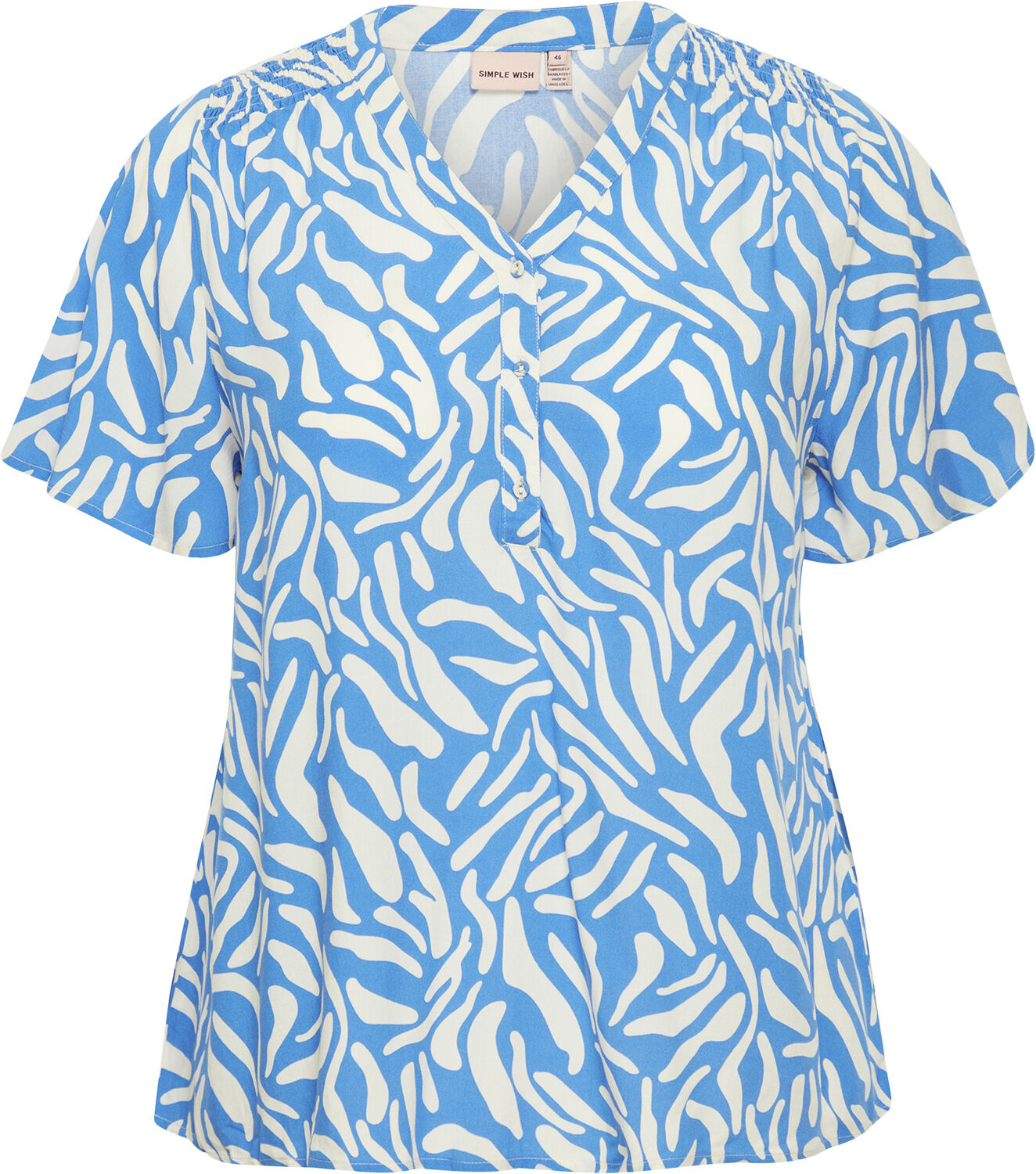 Kort&auml;rmade blusar