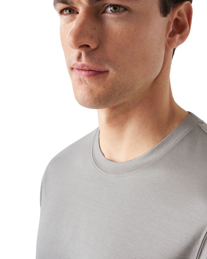 Gray Blue Filo di Scozia T-shirt