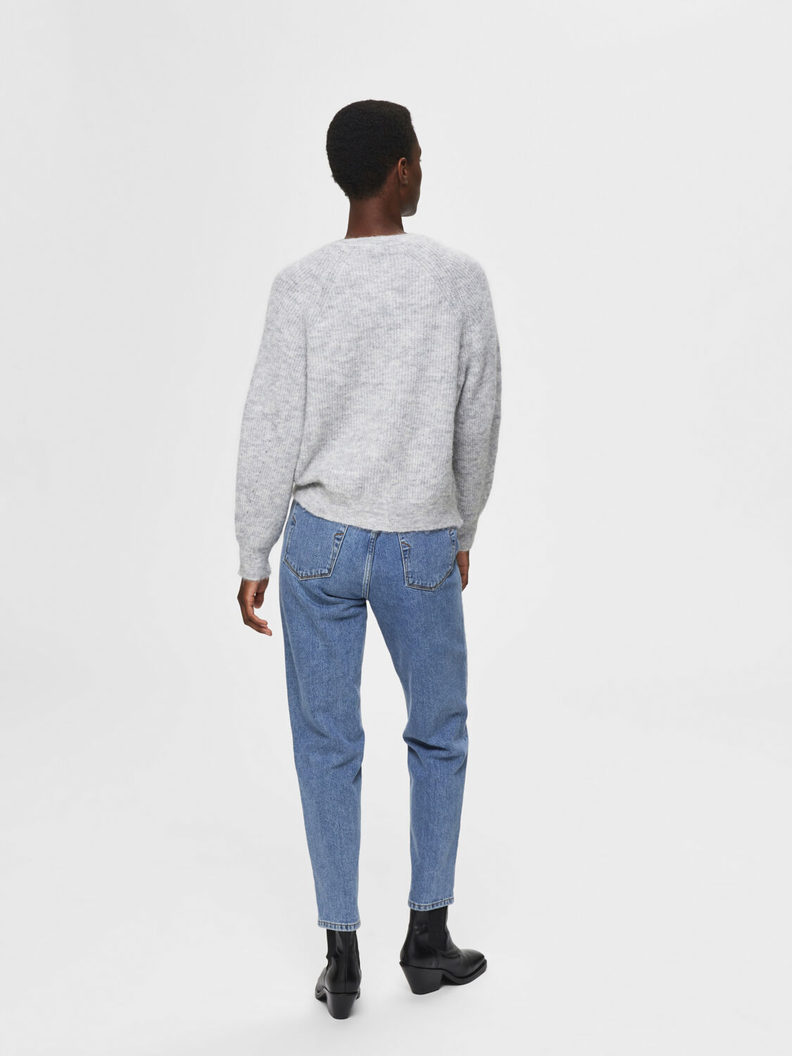 Slflulu Ls Knit Short Cardigan Noos