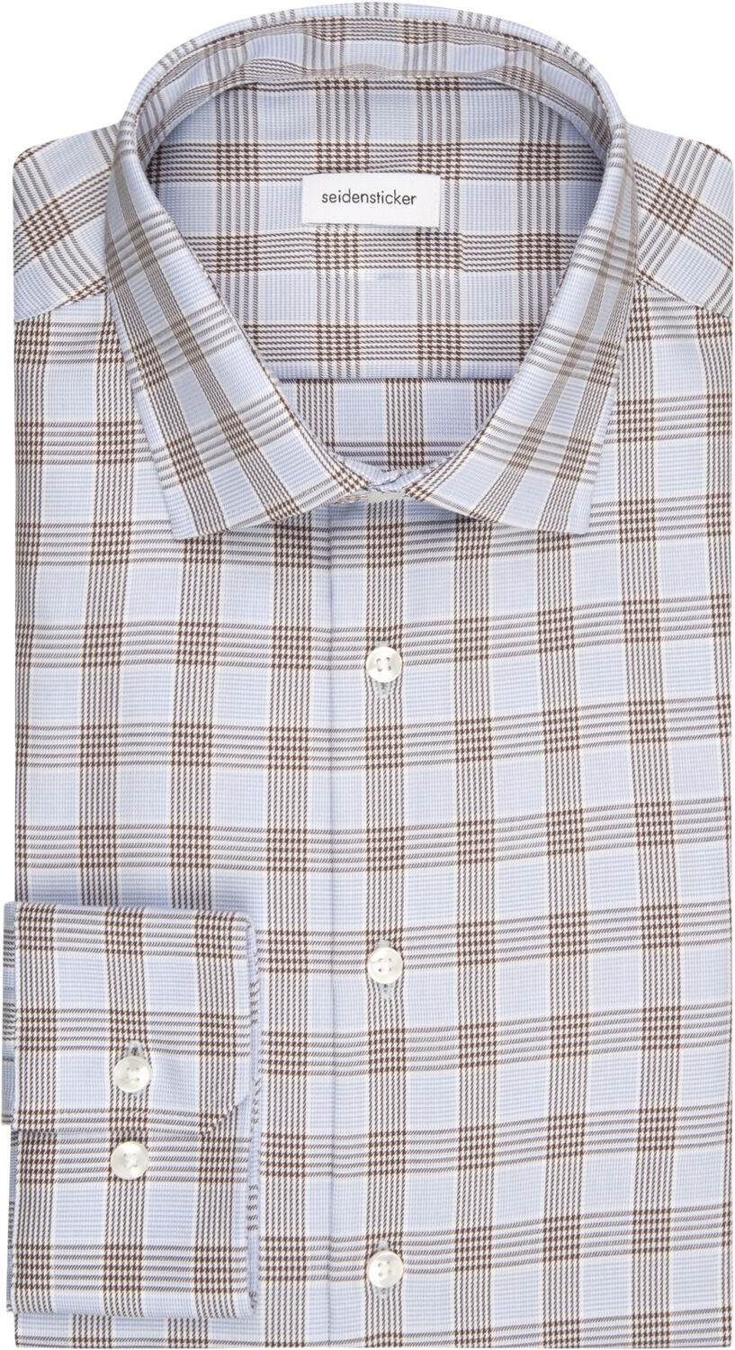Business shirt Slim 1/1 Kent-Collar Check