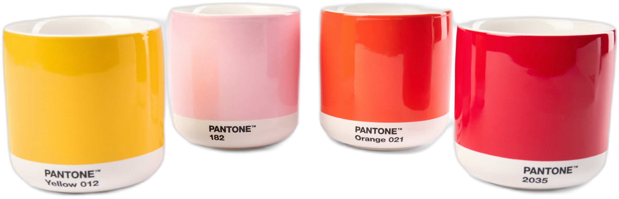 Pantone LATTE THERMO CUP 220ml Red 2035 C