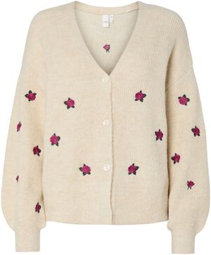 YASFLEUR LS KNIT CARDIGAN S. NOOS