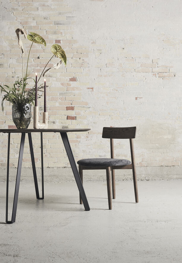 Spisebordsstol Tetra - Brun/Granit