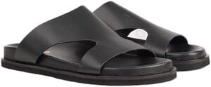 SASSANO - WIDE STRAP LEATHER SANDAL