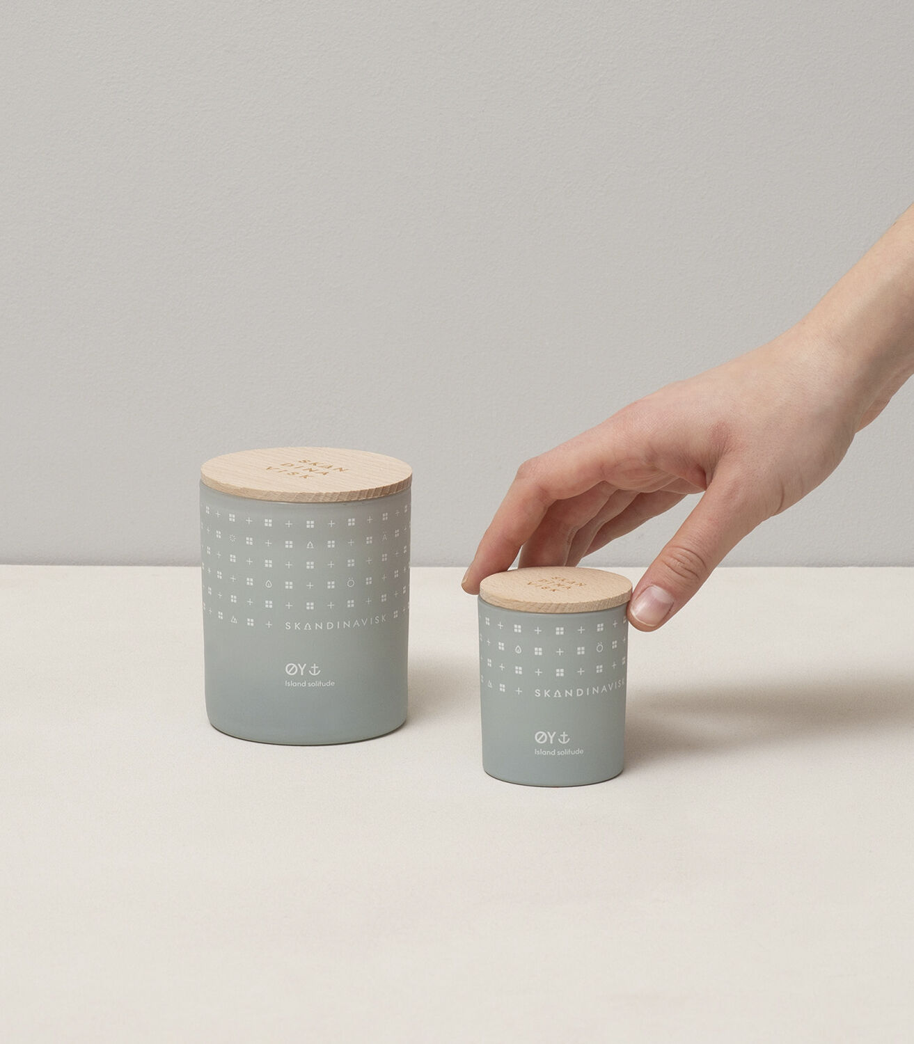 &Oslash;Y Scented Candle w Lid 65g