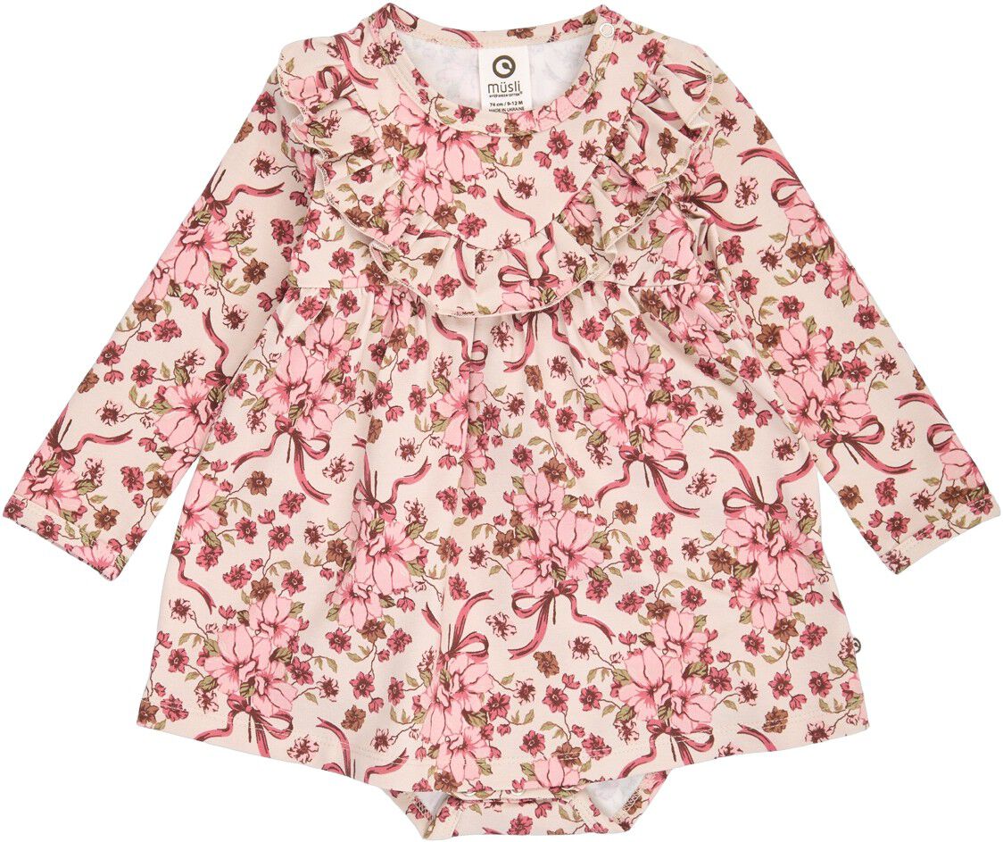 Bouquet L/S Frill Dress Body