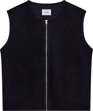 RTKIAN BOILED WOOL VEST