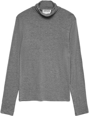 AWGLESHA LS ROLL NECK TOP NOOS