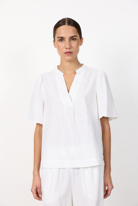 LR-NAJA 32 Bluse Hvid