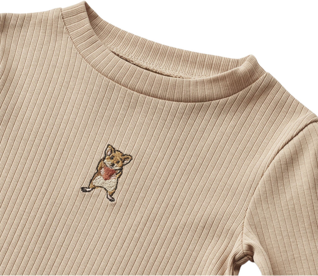 Lang&aelig;rmet Basis T-shirt Britt