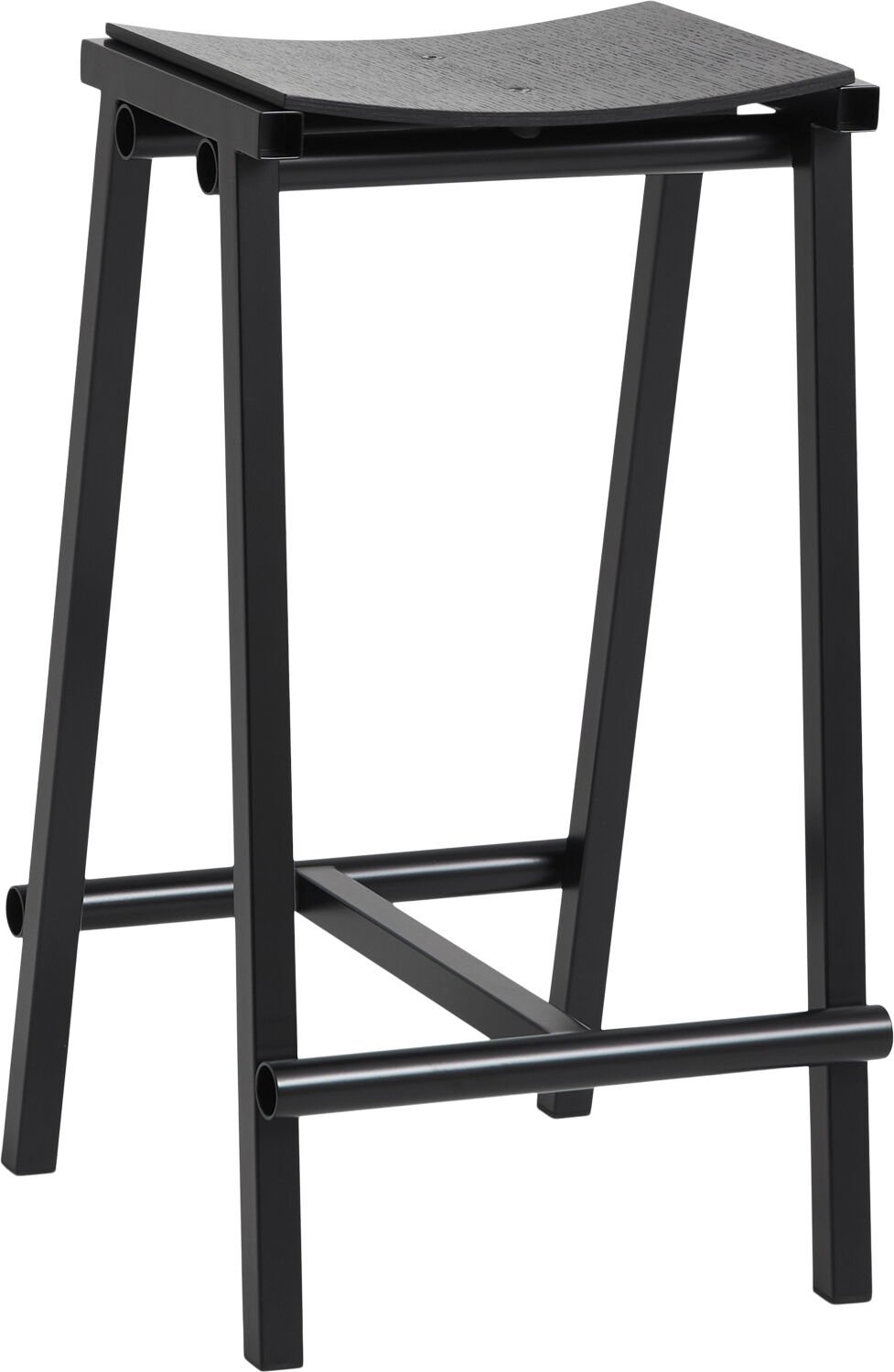 Taburete 8 Bar stool Low Black powd